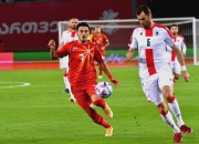 爱游戏登录-格鲁吉亚队备战欧洲杯预选赛，迎战强敌