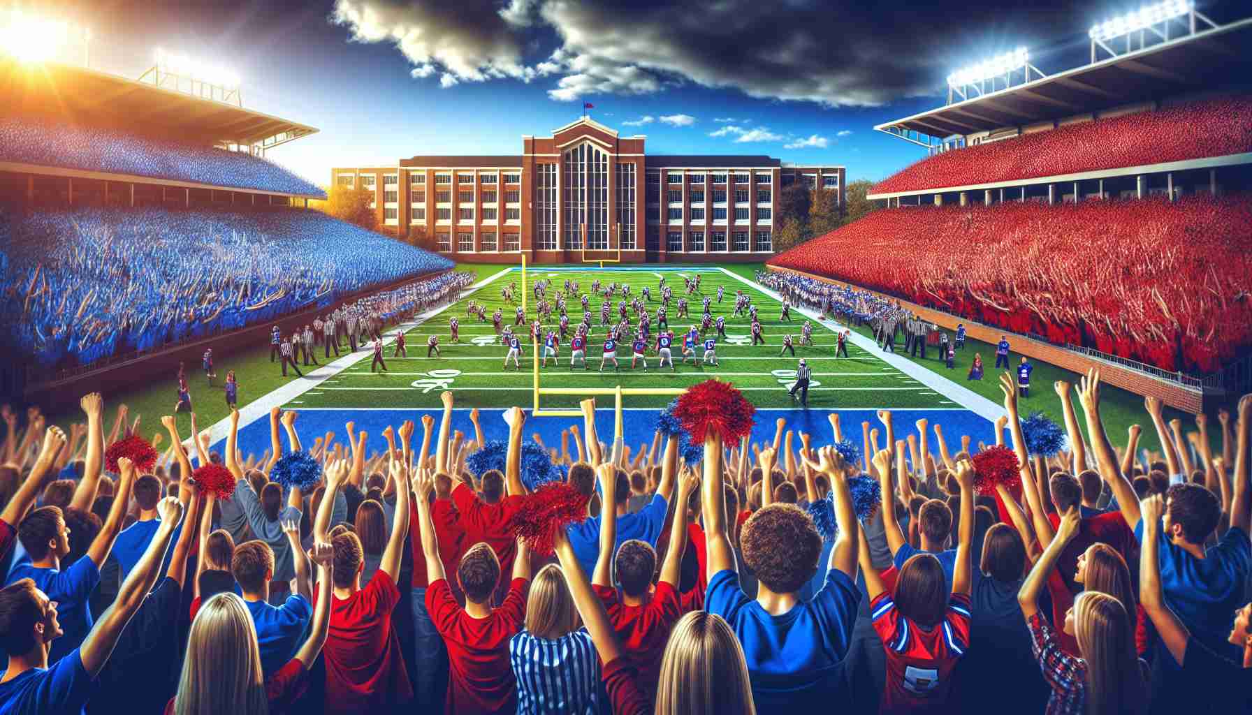 足球赛事激烈对决,赛场气氛热烈紧张刺激 足球赛事激烈对决,赛场气氛热烈紧张刺激