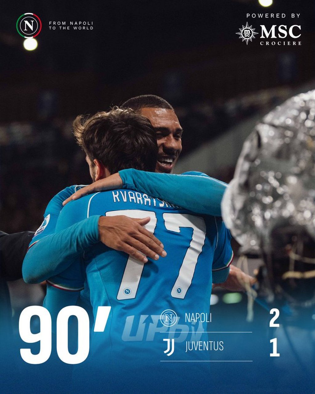 尤文图斯主场大胜那不勒斯,领跑意甲 尤文图斯主场大胜那不勒斯,领跑意甲