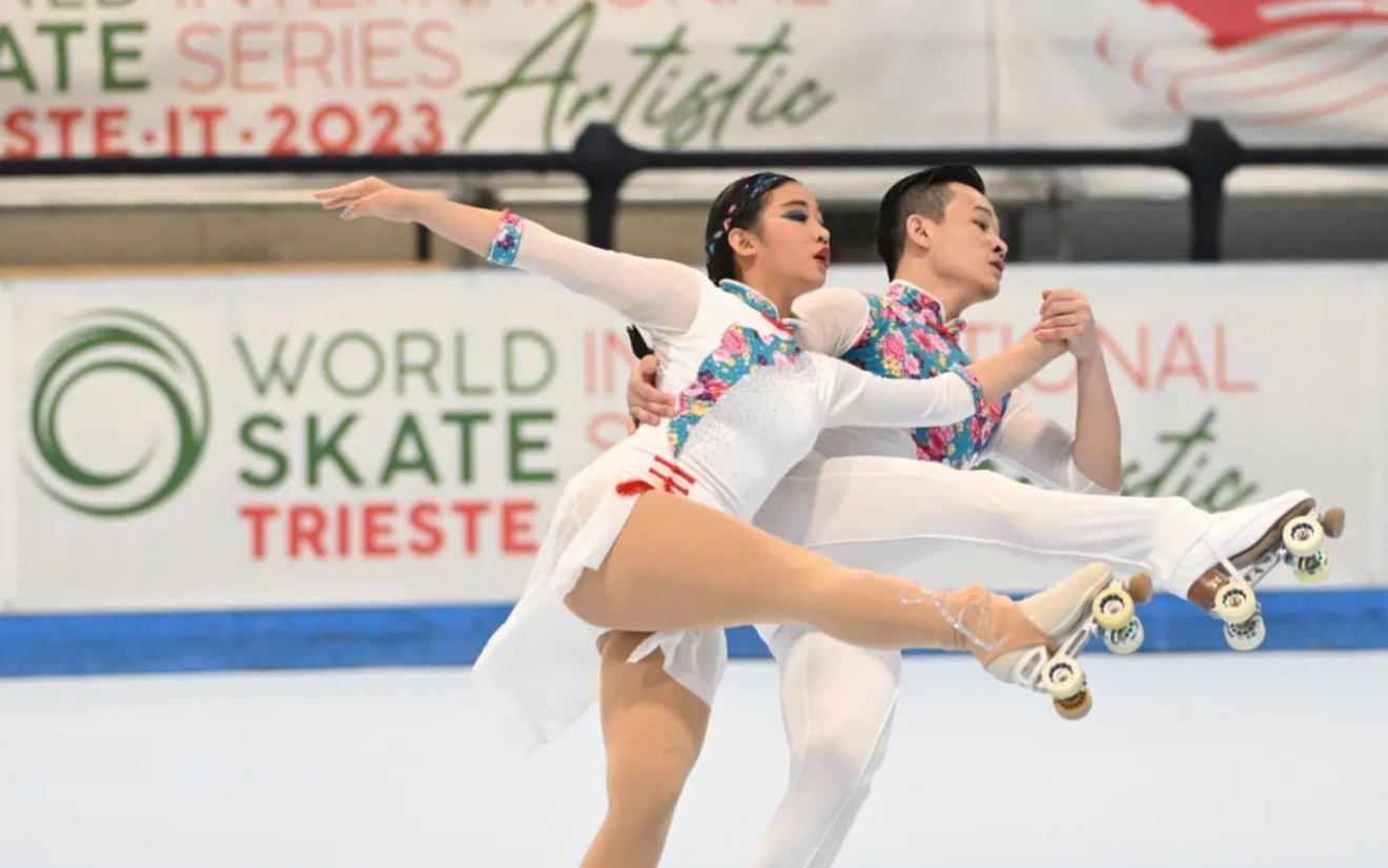 关于摩纳哥混合双人滑表现优异，获得花样滑冰冠军的信息